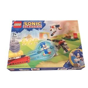 LEGO Sonic the Hedgehog Sonic's Campfire Clash 77001 Building Toy Set 177 Pcs